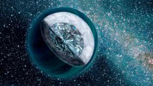 Бриллиант размером с Землю нашли в космосе