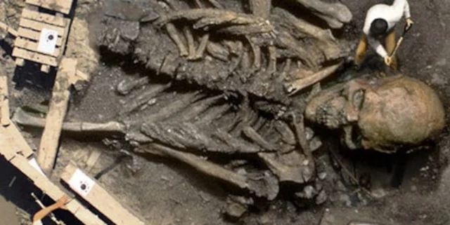 Огромные скелеты людей: правдивы ли эти археологические находки?